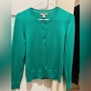 Banana Republic - Green Cardigan